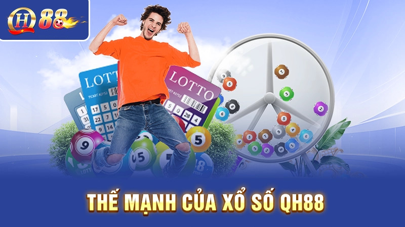 Thế mạnh của xổ số online QH88