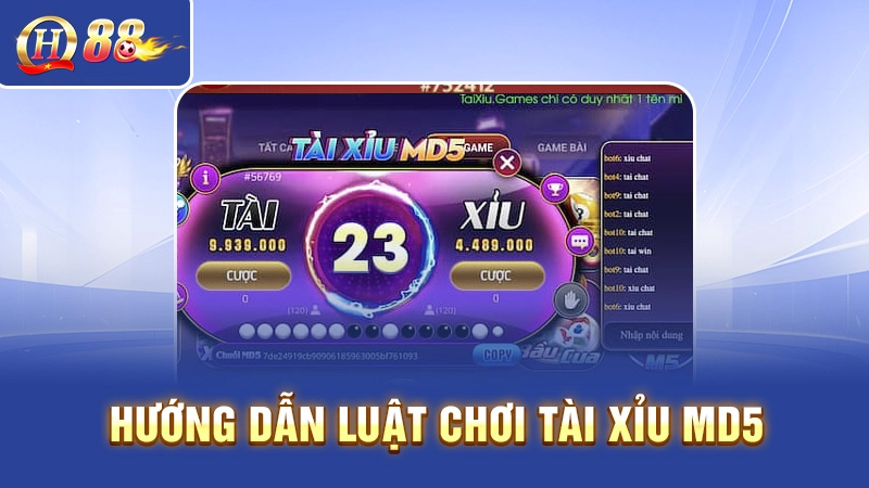 Cách chơi tài xỉu MD5